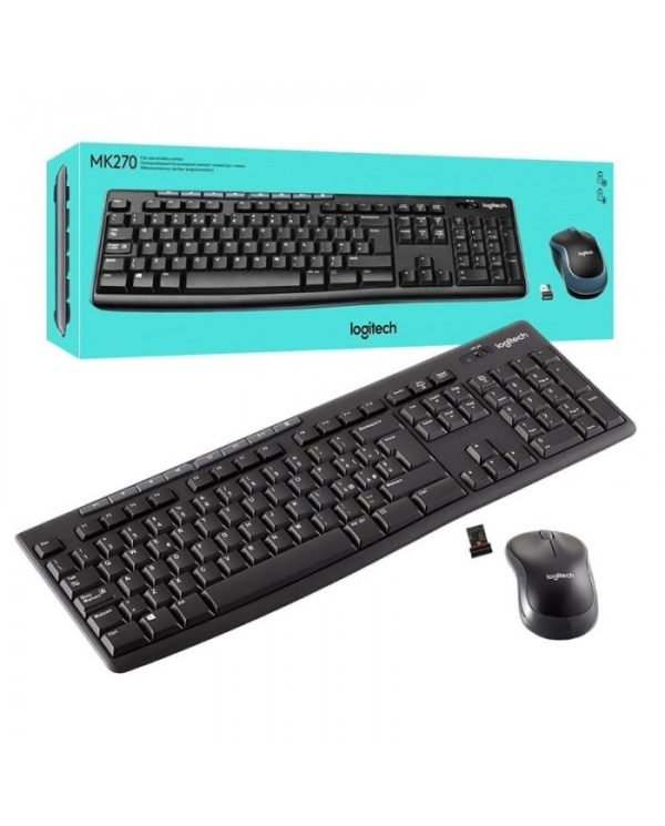 Logitech Clavier Et Souris Sans Fil MK270