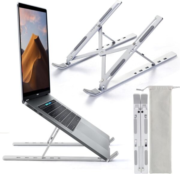 Support réglable pour ordinateur portable, support pliable pour ordinateur portable