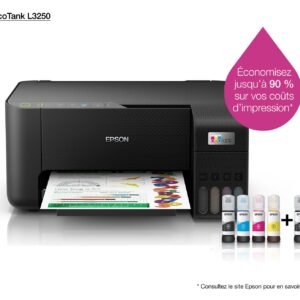 Epson EcoTank L3250 Imprimante multifonction à réservoirs rechargeables (C11CJ67408)