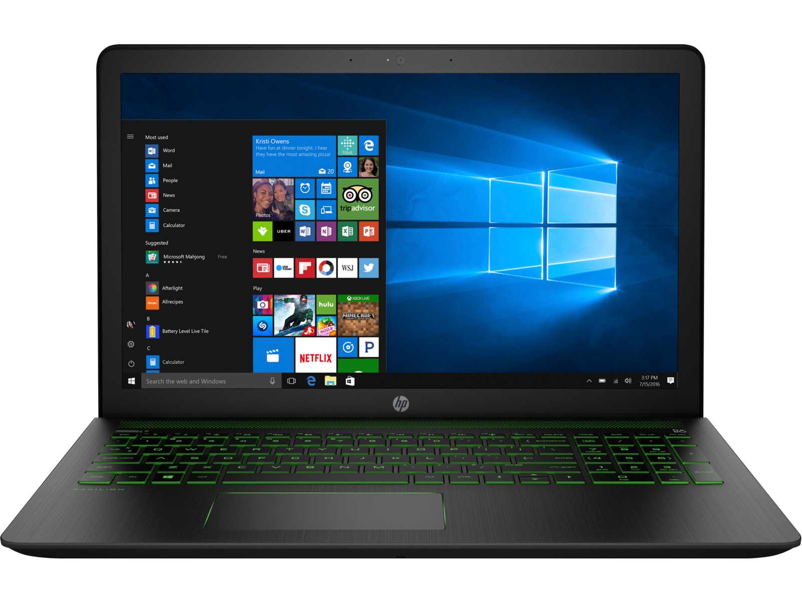 HP Pavilion Power - Intel Core i7 - 7Th /8GB/512TO SSD/GTX 1050 – Image 3